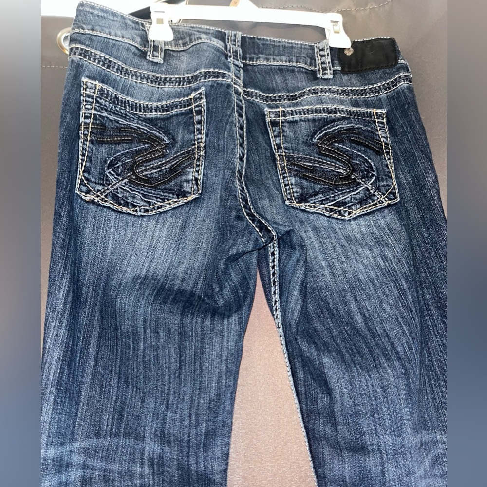 Silver Jeans Women's Boot Cut Blue Denim